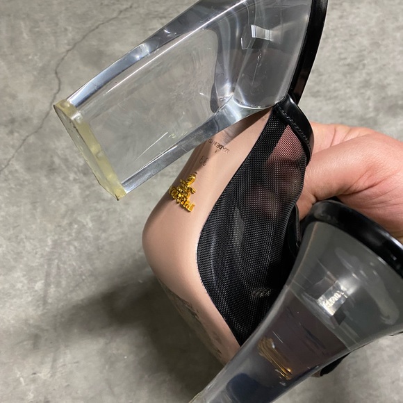 Prada Lucite Acrylic Heels - Picture 6 of 8